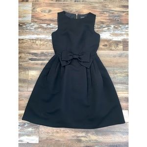 Tahari Bow Front Waist A-Line Dress in Navy - Sz 4